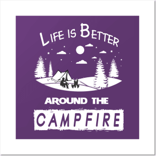 Camping Posters and Art